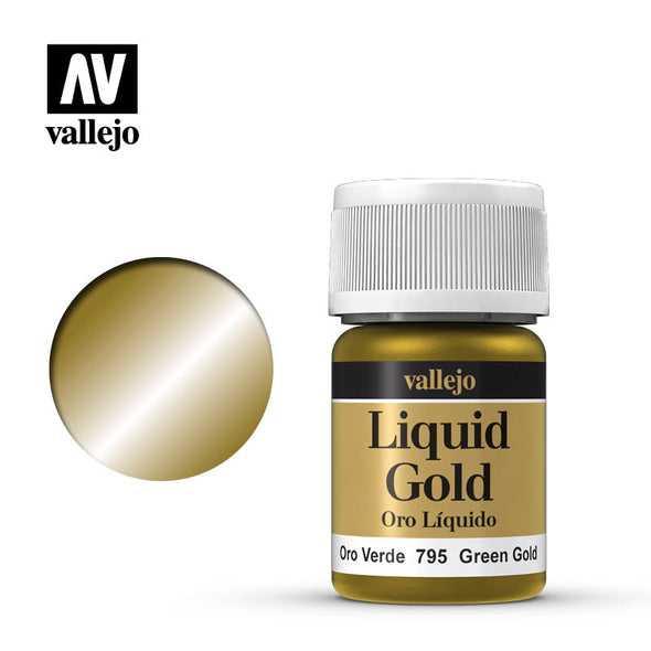 Vallejo - Liquid Gold - Green Gold available at 401 Games Canada