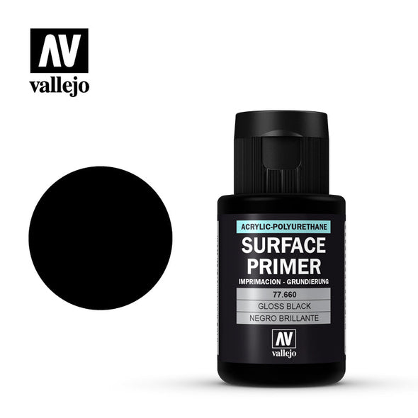 Vallejo - Metal Color - Gloss Black Primer available at 401 Games Canada