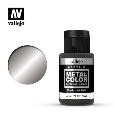 Vallejo - Metal Color - Steel available at 401 Games Canada