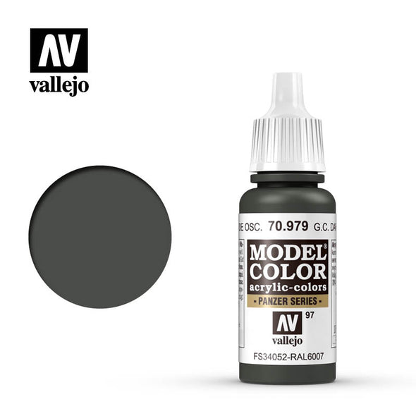 Vallejo - Model Color - German Camouflage Dark Green available at 401 Games Canada