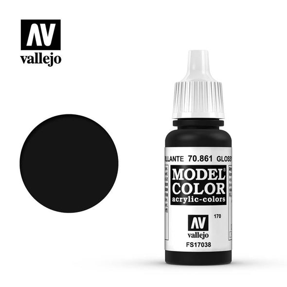 Vallejo - Model Color - Glossy Black available at 401 Games Canada