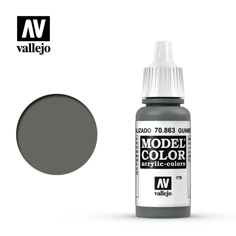 Vallejo Metal Color - Gunmetal Grey