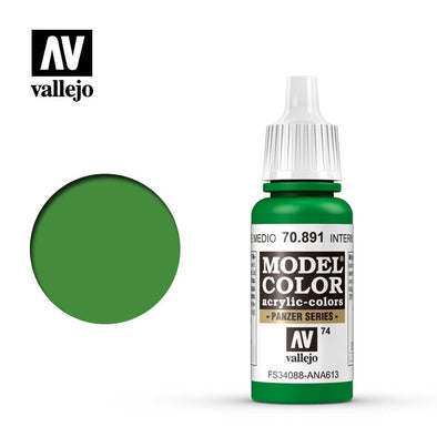 Vallejo - Model Color - Intermediate Green available at 401 Games Canada