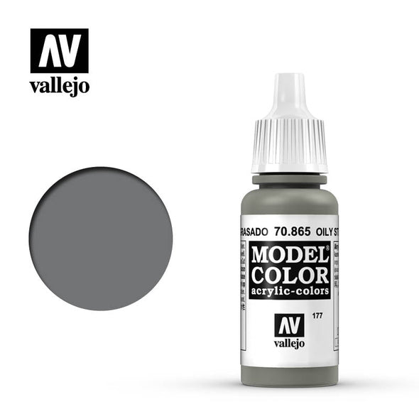 Vallejo - Model Color - Oily Steel available at 401 Games Canada