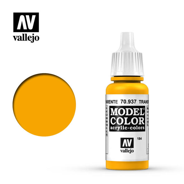 Vallejo - Model Color - Transparent Yellow available at 401 Games Canada