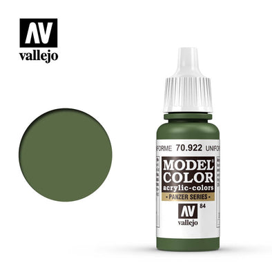 Vallejo - Model Color - Uniform Green available at 401 Games Canada