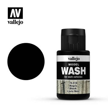 Vallejo - Model Wash - Black available at 401 Games Canada