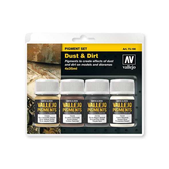 Vallejo - Pigment Set - Dust & Dirt available at 401 Games Canada