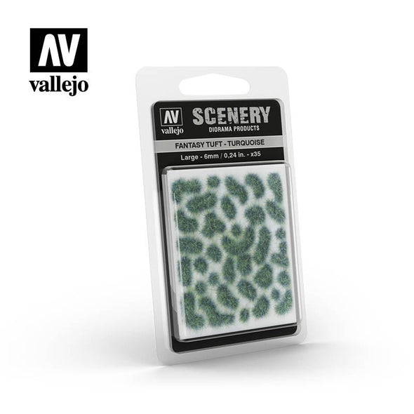 Vallejo - Scenery - Fantasy Tuft - Turquoise - Large available at 401 Games Canada