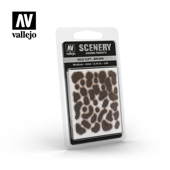 Vallejo - Scenery - Wild Tuft - Brown - Medium available at 401 Games Canada