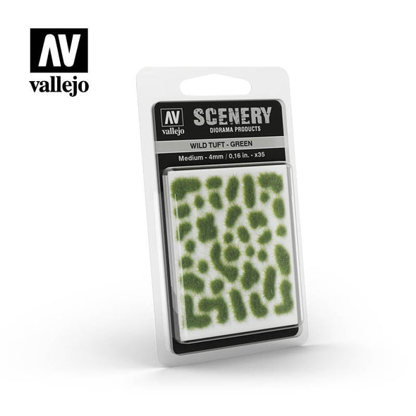 Vallejo - Scenery - Wild Tuft - Green - Medium available at 401 Games Canada