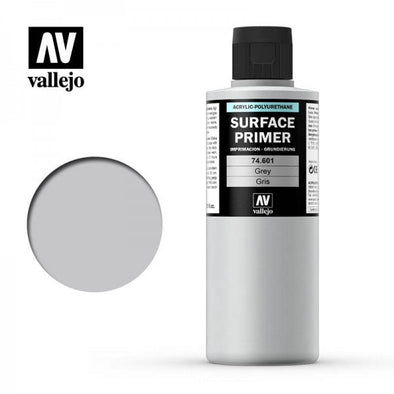 Vallejo - Surface Primer - Grey - 200 ml available at 401 Games Canada