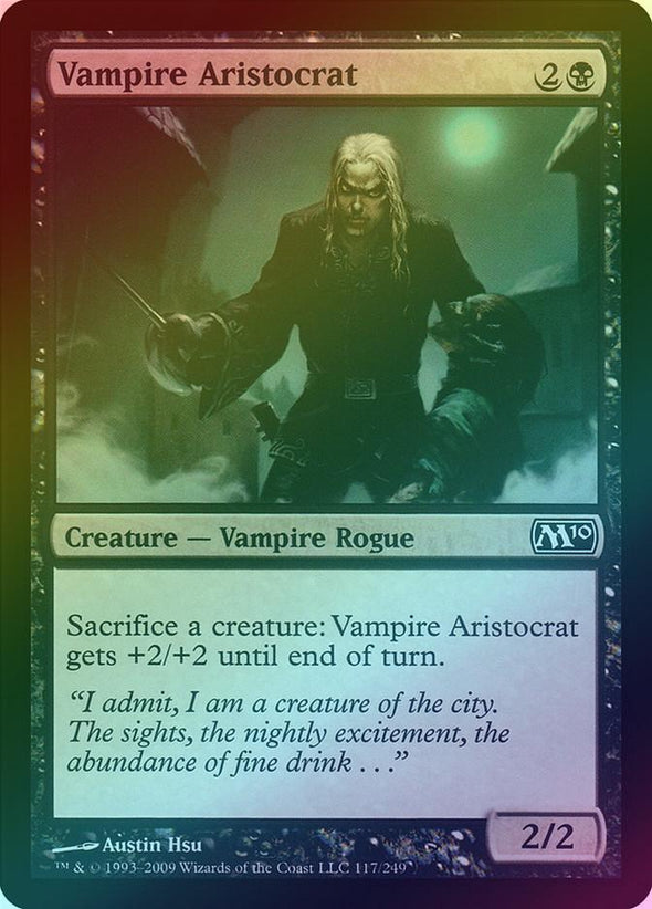 Vampire Aristocrat (Foil) (M10) available at 401 Games Canada