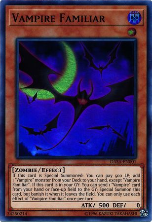 Vampire Familiar - DASA-EN001 - Super Rare - Unlimited available at 401 Games Canada