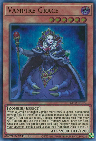 Vampire Grace - GFP2-EN072 - Ultra Rare - 1st Edition available at 401 Games Canada