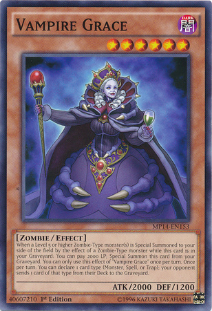 Vampire Grace - MP14-EN153 - Common - 1st Edition available at 401 Games Canada