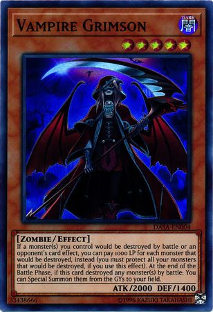 Vampire Grimson - DASA-EN004 - Super Rare - Unlimited available at 401 Games Canada