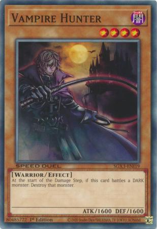 Vampire Hunter - SGX3-ENI19 - Common - 1st Edition available at 401 Games Canada