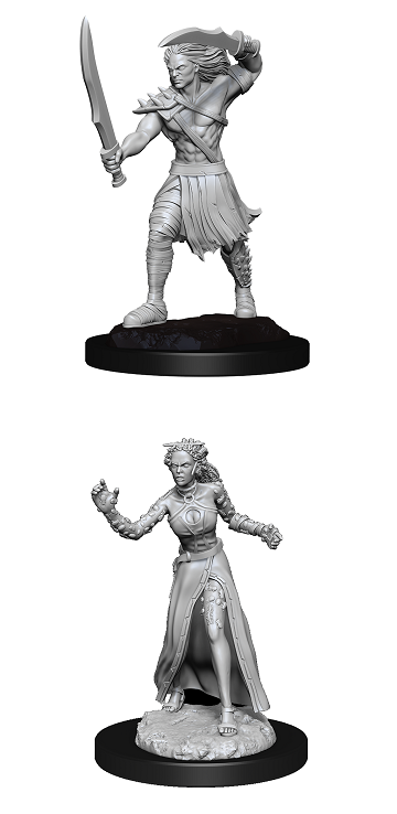 Vampire Lacerator/Hexmage - Magic: The Gathering Unpainted Minis available at 401 Games Canada