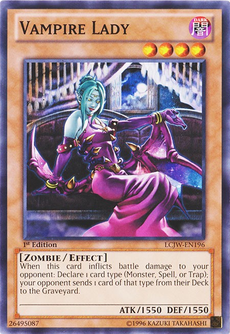 Vampire Lady - LCJW-EN196 - Common - 1st Edition available at 401 Games Canada