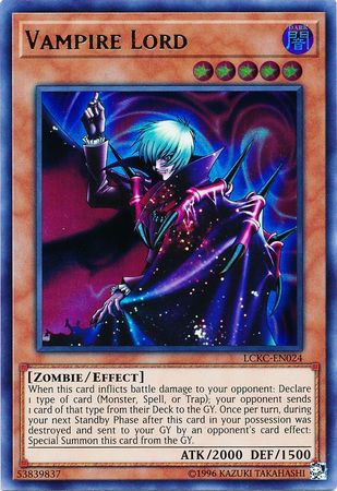 Vampire Lord - LCKC-EN024 - Ultra Rare - Unlimited available at 401 Games Canada