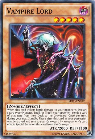 Vampire Lord - SDKS-EN012 - Common - Unlimited available at 401 Games Canada