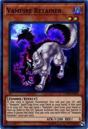 Vampire Retainer - DASA-EN002 - Super Rare - Unlimited available at 401 Games Canada