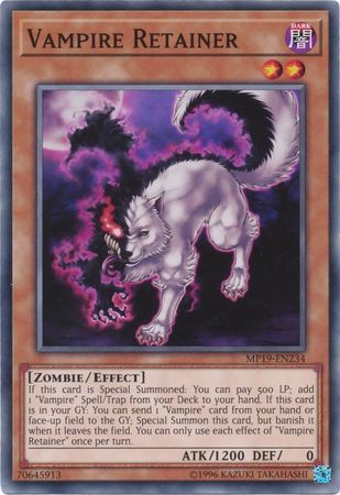 Vampire Retainer - MP19-EN234 - Common - Unlimited available at 401 Games Canada