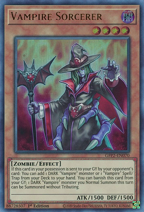 Vampire Sorcerer - GFP2-EN070 - Ultra Rare - 1st Edition available at 401 Games Canada