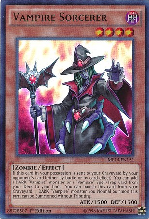 Vampire Sorcerer - MP14-EN151 - Ultra Rare - 1st Edition available at 401 Games Canada