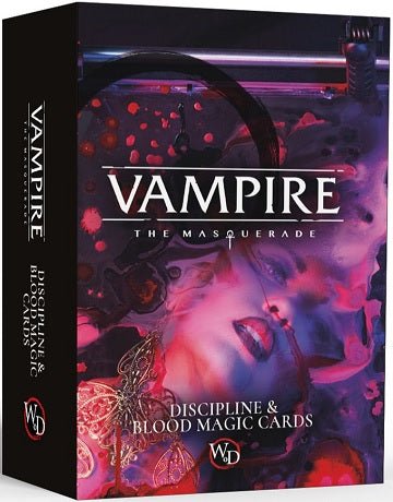 Vampire - The Masquerade 5th Ed. - Discipline & Blood Magic Cards available at 401 Games Canada