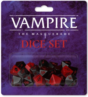 Vampire: The Masquerade Dice Set (RENEGADE GAME STUDIOS) available at 401 Games Canada