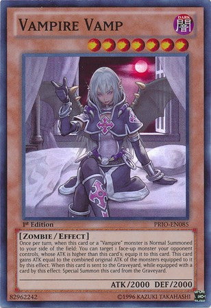 Vampire Vamp - PRIO-EN085 - Super Rare - 1st Edition available at 401 Games Canada