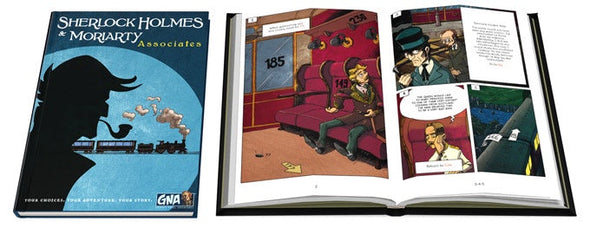 Van Ryder Games - Graphic Novel Adventures - Sherlock Holmes & Moriarty: Associates available at 401 Games Canada