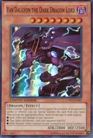 Van'Dalgyon the Dark Dragon Lord - CT07-EN007 - Super Rare - Limited Edition available at 401 Games Canada
