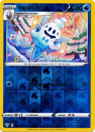 Vanillish - 046/189 - Uncommon - Reverse Holo available at 401 Games Canada