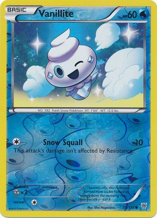 Vanillite - 35/135 - Common - Reverse Holo available at 401 Games Canada