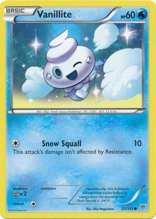 Vanillite - 35/135 - Common available at 401 Games Canada