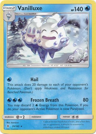 Vanilluxe - 35/145 - Rare available at 401 Games Canada