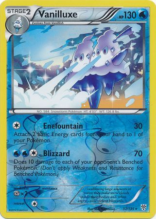 Vanilluxe - 37/135 - Rare - Reverse Holo available at 401 Games Canada