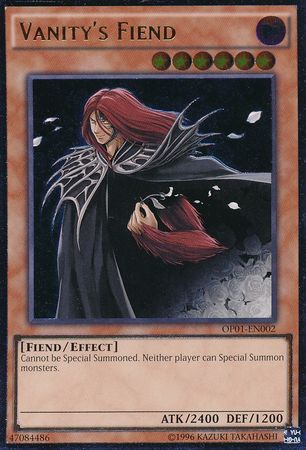 Vanity's Fiend - OP01-EN002 - Ultimate Rare available at 401 Games Canada