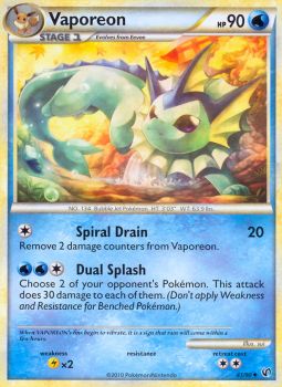 Vaporeon - 41/90 - Uncommon available at 401 Games Canada