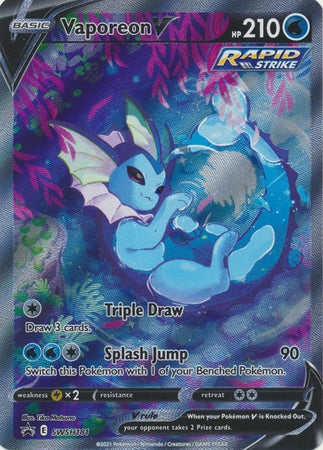 Vaporeon V - SWSH181 - Alternate Art Promo available at 401 Games Canada