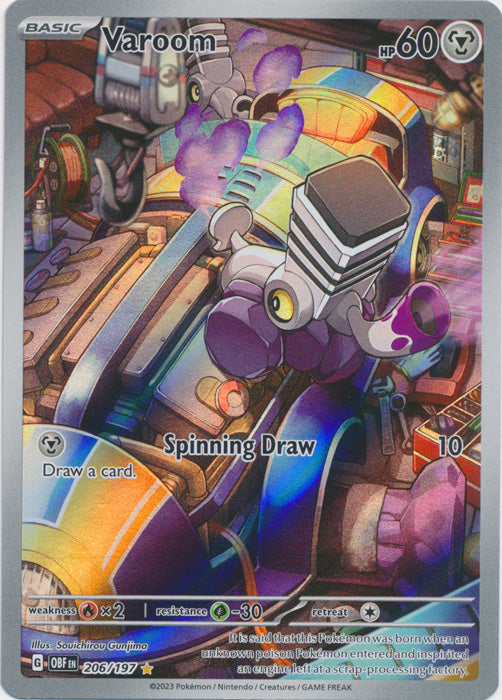Varoom Game 401 Games Canada - Varoom - 206/197 - Illustration Rare