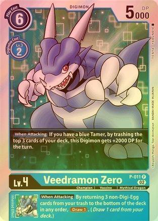 Veedramon Zero (Resurgence Booster Reprint) - P-011 - Promo (Foil) available at 401 Games Canada