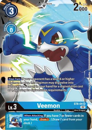 Veemon (Alternate Art) - ST8-04 - Super Rare available at 401 Games Canada