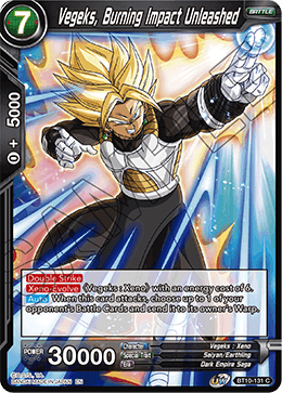 Vegeks, Burning Impact Unleashed - BT10-131 - Common (FOIL) (Reprint) available at 401 Games Canada