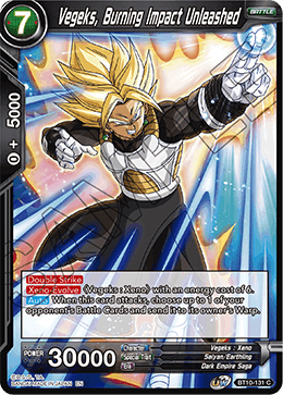 Vegeks, Burning Impact Unleashed - BT10-131 - Common available at 401 Games Canada