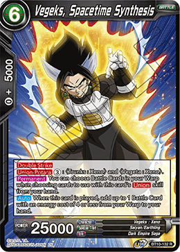 Vegeks, Spacetime Synthesis - BT10-132 - Rare available at 401 Games Canada