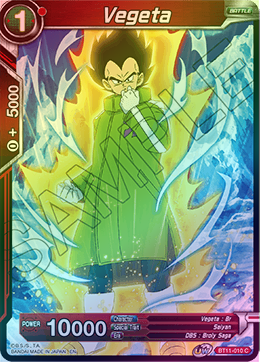 Vegeta - BT11-010 - Common (FOIL) available at 401 Games Canada